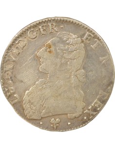 Louis XVI Au Buste Habillé 1 ecu Argent 1785 I Limoges 2