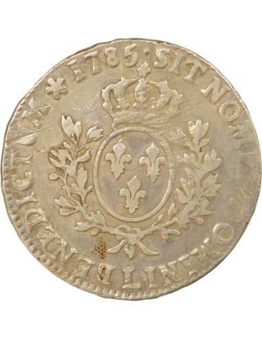 Louis XVI Au Buste Habillé 1 ecu Argent 1785 I Limoges
