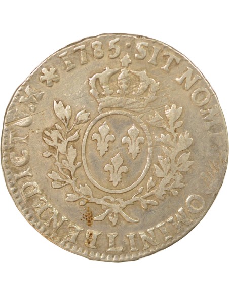 Louis XVI Au Buste Habillé 1 ecu Argent 1785 I Limoges