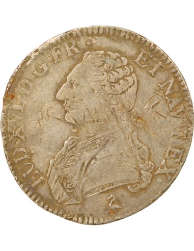 Louis XVI au Buste habillé 1 ecu Argent 1784 A - Paris