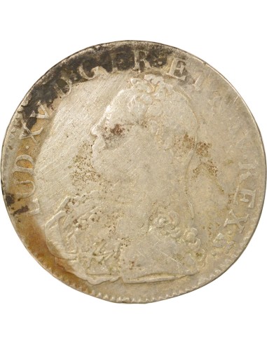 Louis XV Au Buste Habillé 1 ecu Argent 1735 S Troyes