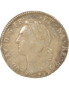 Louis XV Au Bandeau 1 ecu Argent 1769 Pau 2