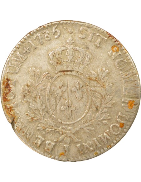 Louis XVI Au Buste Habillé 1 ecu Argent 1785 I Limoges