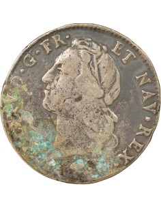 Louis XV Au Bandeau 1 ecu Argent 1765 L Bayonne 2