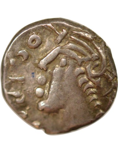 Gaule (Séquanes) Togirix 1 denier Argent 57-50 Av JC