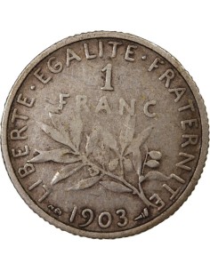France Semeuse - 1 Franc Argent - 1903 Paris 2