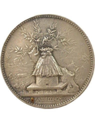 Caisse d'Epargne et de Prévoyance de Paris jeton Argent 1894