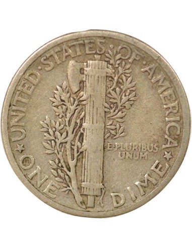 USA Mercury 10 cents Argent 1940 Philadelphie