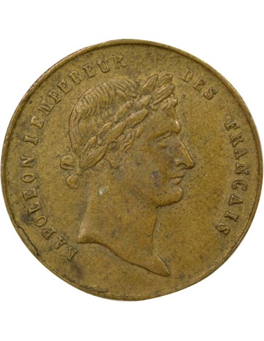 Roi d'Italie 1 jeton Laiton XIXe Siècle