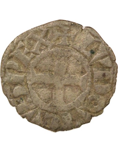 Louis IX dit Saint-Louis 1 denier tournois Billon 1240-1270