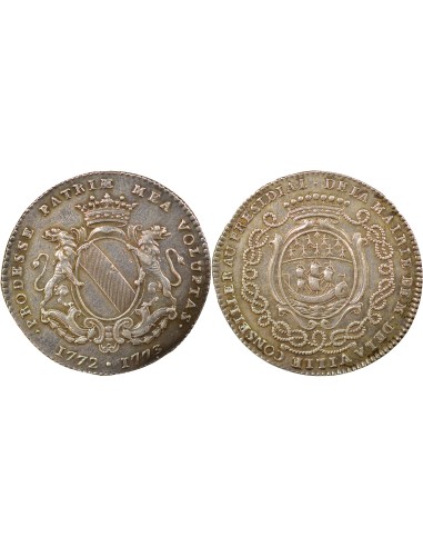 Pierre de la Ville de Chambardet Maire de Nantes 1 jeton Argent 1773
