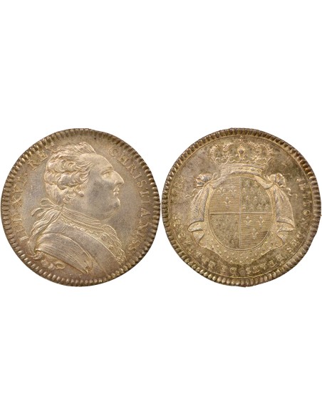 Louis XVI Etats de Bretagne Argent 1782