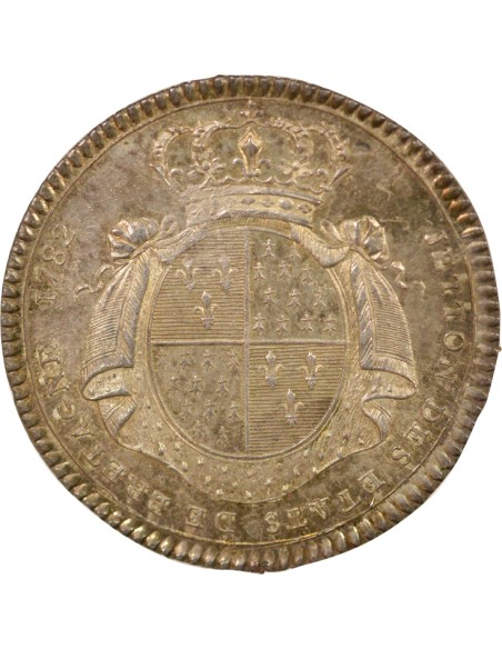 Louis XVI Etats de Bretagne Argent 1782