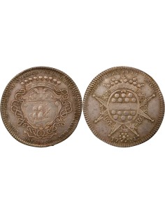 Gérard Mellier 1 jeton Argent 1721