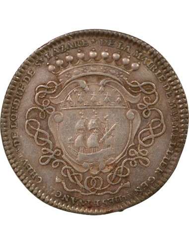 Gérard Mellier 1 jeton Argent 1721