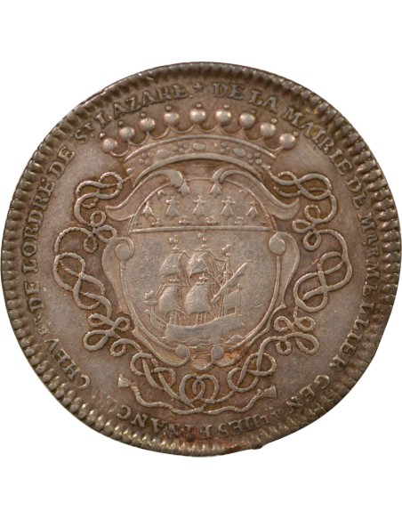 Gérard Mellier 1 jeton Argent 1721