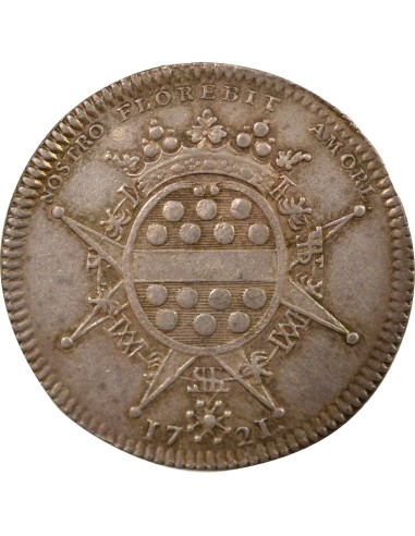 Gérard Mellier 1 jeton Argent 1721