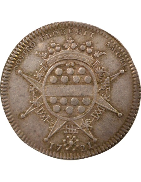 Gérard Mellier 1 jeton Argent 1721