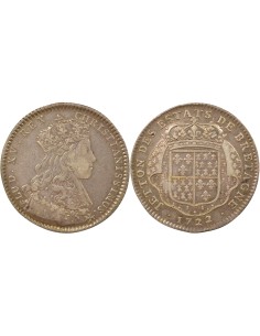 Louis XV Etats de Bretagne Argent 1722
