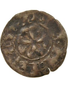 Duché de Bretagne 1 denier Billon 1186-1206 9 Rennes 2