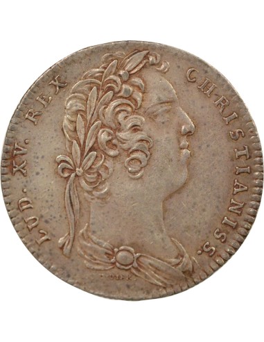 Louis XV Etats de Bretagne 1 jeton Argent 1732