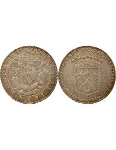 Jean Régnier Maire de Nantes 1 jeton Argent 1674 T Nantes