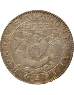 Jean Régnier Maire de Nantes 1 jeton Argent 1674 T Nantes 2