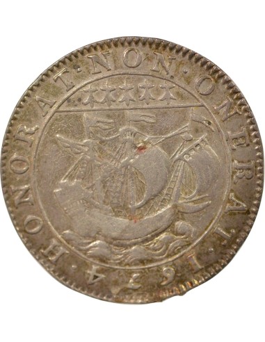 Jean Régnier Maire de Nantes 1 jeton Argent 1674 T Nantes