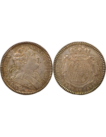 Louis XVI Etats de Bretagne 1 jeton Argent 1784/68
