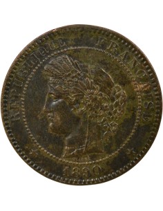 IIIe République 10 centimes Bronze 1890 A - Paris 2