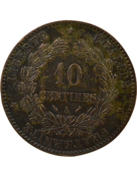 IIIe République 10 centimes Bronze 1890 A - Paris