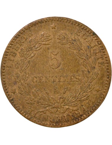 Céres - Demeter Cérès 5 centimes Bronze 1887 A - Paris