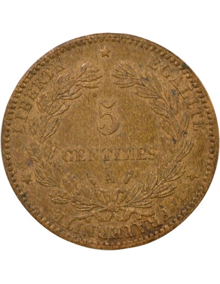 Céres - Demeter Cérès 5 centimes Bronze 1887 A - Paris