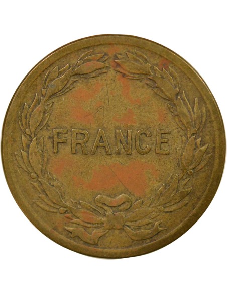 France Libre 2 francs Bronze-Alu 1944 Philadelphie