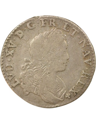 Louis XV France-Navarre 20 sols Argent 1719 A - Paris