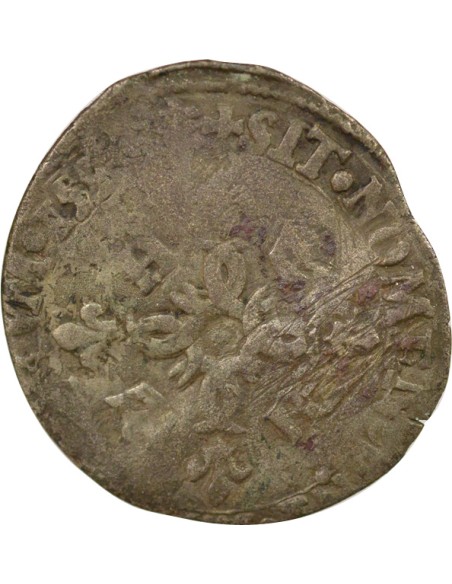 Henri II Aux Croissants 1 douzain Billon 1550-1556 I Limoges
