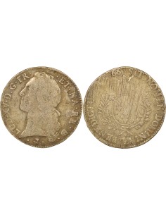 Louis XV au Bandeau 1 ecu Argent 1766 Pau