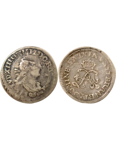 Louis XIV 4 sols Argent 1695