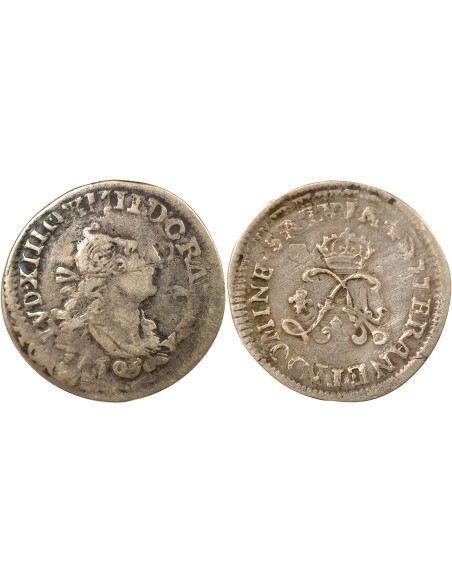 Louis XIV 4 sols Argent 1695