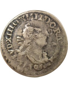 Louis XIV 4 sols Argent 1695 2