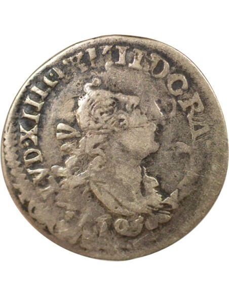 Louis XIV 4 sols Argent 1695