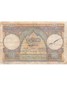 Maroc 100 francs 1950 2