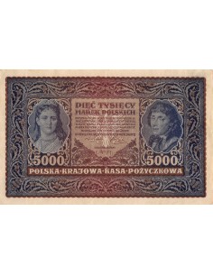 Pologne 5000 marek 1920
