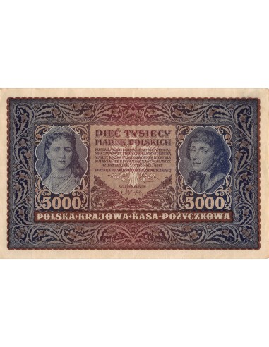 Pologne 5000 marek 1920