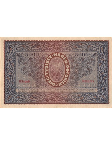 Pologne 5000 marek 1920