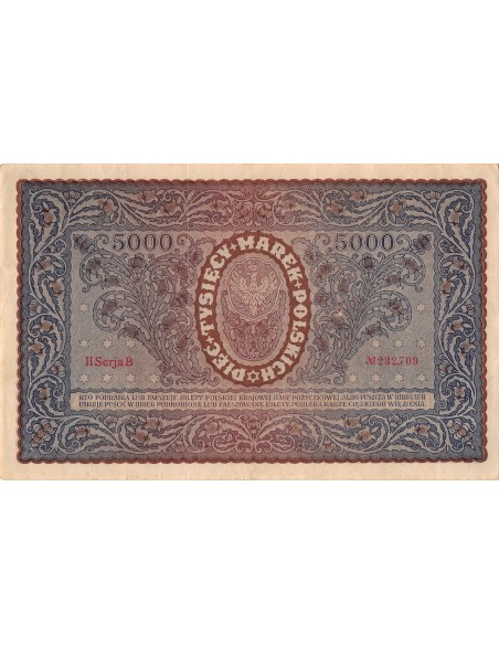 Pologne 5000 marek 1920