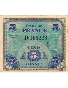 5 francs 1944