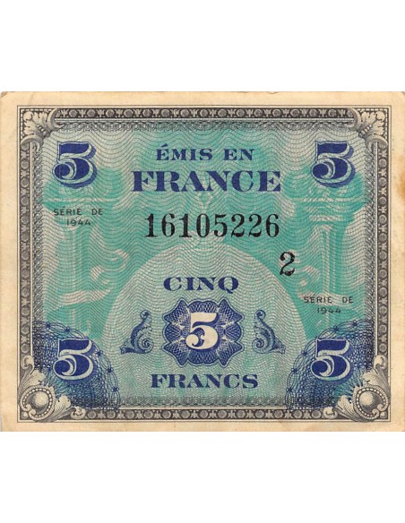 5 francs 1944