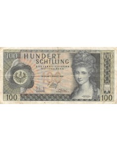 Autriche 100 schilling 1969
