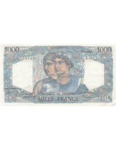 1000 francs 1949